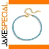 Elegant Stainless Steel and Turquoise Women's Bracelet