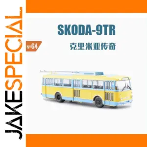 Vintage Russian Trolley Bus Collectible Model