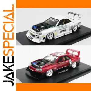 1/64 Scale LBWK ER34 GT-R Resin Model