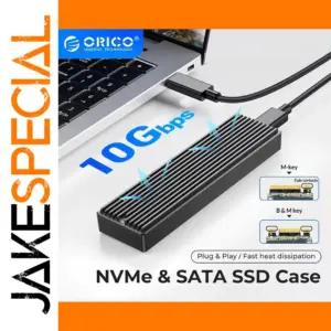 ORICO M.2 NVMe Enclosure 20Gbps Transfer Speeds