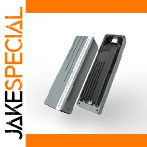 Aluminum NVMe SSD Enclosure with Heatsink