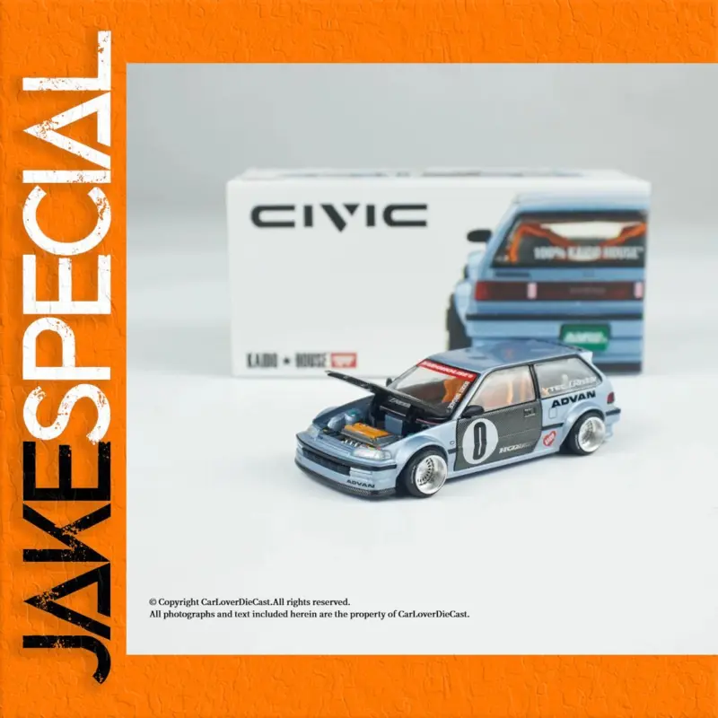 Discover the Charm of the Honda Civic EF 1/64 Diecast Model Car 1 e01295afb9cb4700b68ac6e9 product image
