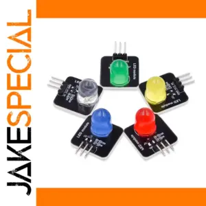 DC 3.3V-5V LED Indicator Module 20mm x 20mm with 5 Colors