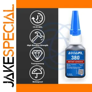 LOOLIFL Waterproof Rubber Glue 25ml with Tips