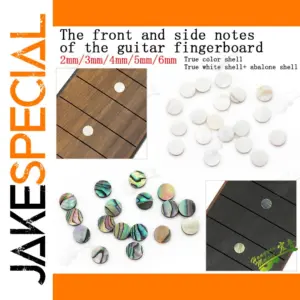 Elegant Shell Guitar Sound Points Set