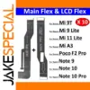 Set of 10 Flexible LCD Connection Cables for Xiaomi
