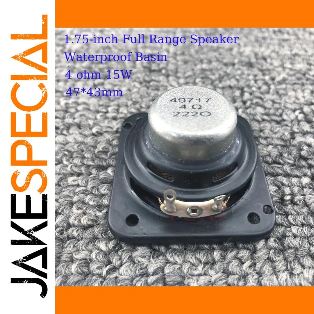 Waterproof 1.75-Inch Full Range Speaker for JBL 1 Waterproof 1.75-Inch Full Range Speaker for JBL