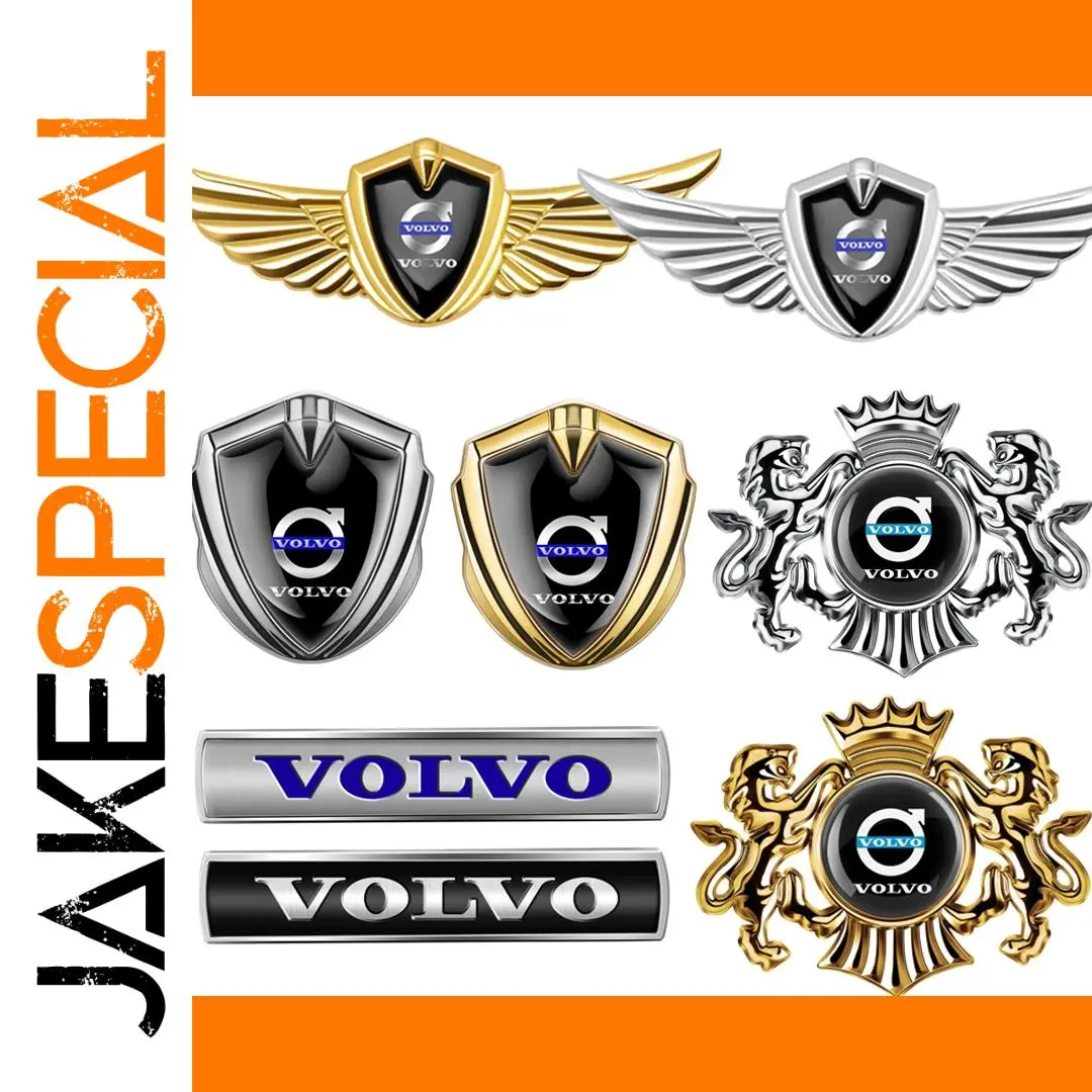 3D Metal Car Emblem for R Design & V-Series 1 3D Metal Car Emblem for R Design & V-Series
