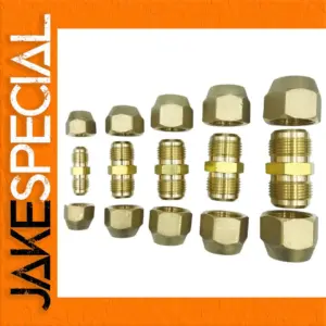 Brass Equal/Reducer Nipple Fittings 1/2" - 7/8"