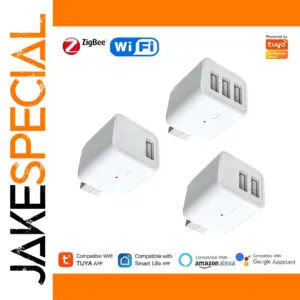 Smart USB Adapter with 1-3 Ports for Home Automation