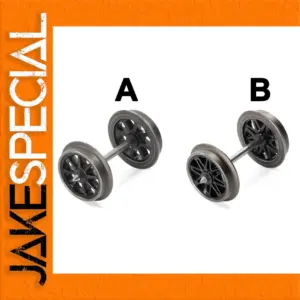 HO Scale 12 Copper Spoked Model Train Wheels