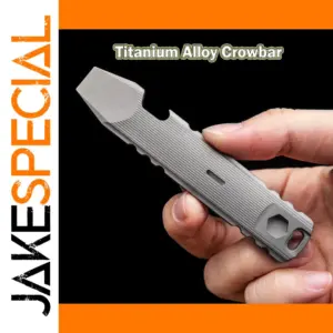 Titanium Alloy 9.4cm Multifunctional Crowbar