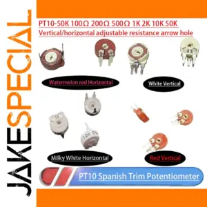 PT10 Spanish Trimming Potentiometer Set 100Ω-50KΩ
