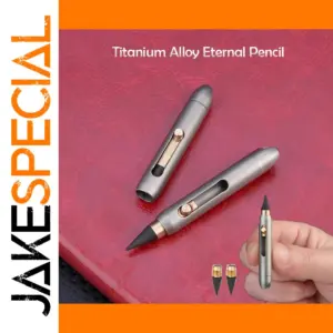 Titanium Alloy Mini Eternal Pencil for Precise Writing