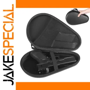 Slim Carbon Fiber-Style Pistol Case 28x18x4.5cm