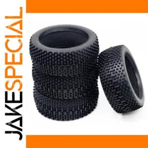 RC Off-Road Buggy Rubber Tires Set