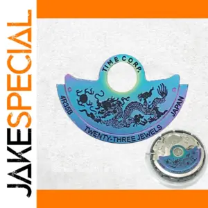 Vibrant Automatic Hammer Rotor Metal Patch for NH35, NH36