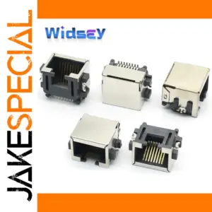 Set of 10 Sunken RJ45 Network Sockets