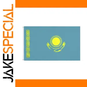 Kazakhstan Flag 3x5ft Polyester Banner