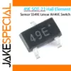 Linear Hall Sensor SOT-23 Black 49E (Set of 5-30)