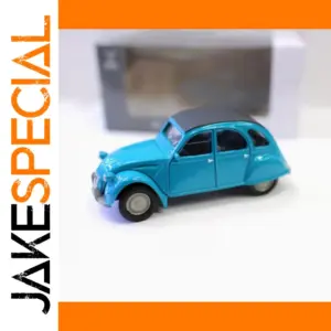 Vintage Citroen 2CV 1/64 Alloy Model in Vibrant Colors
