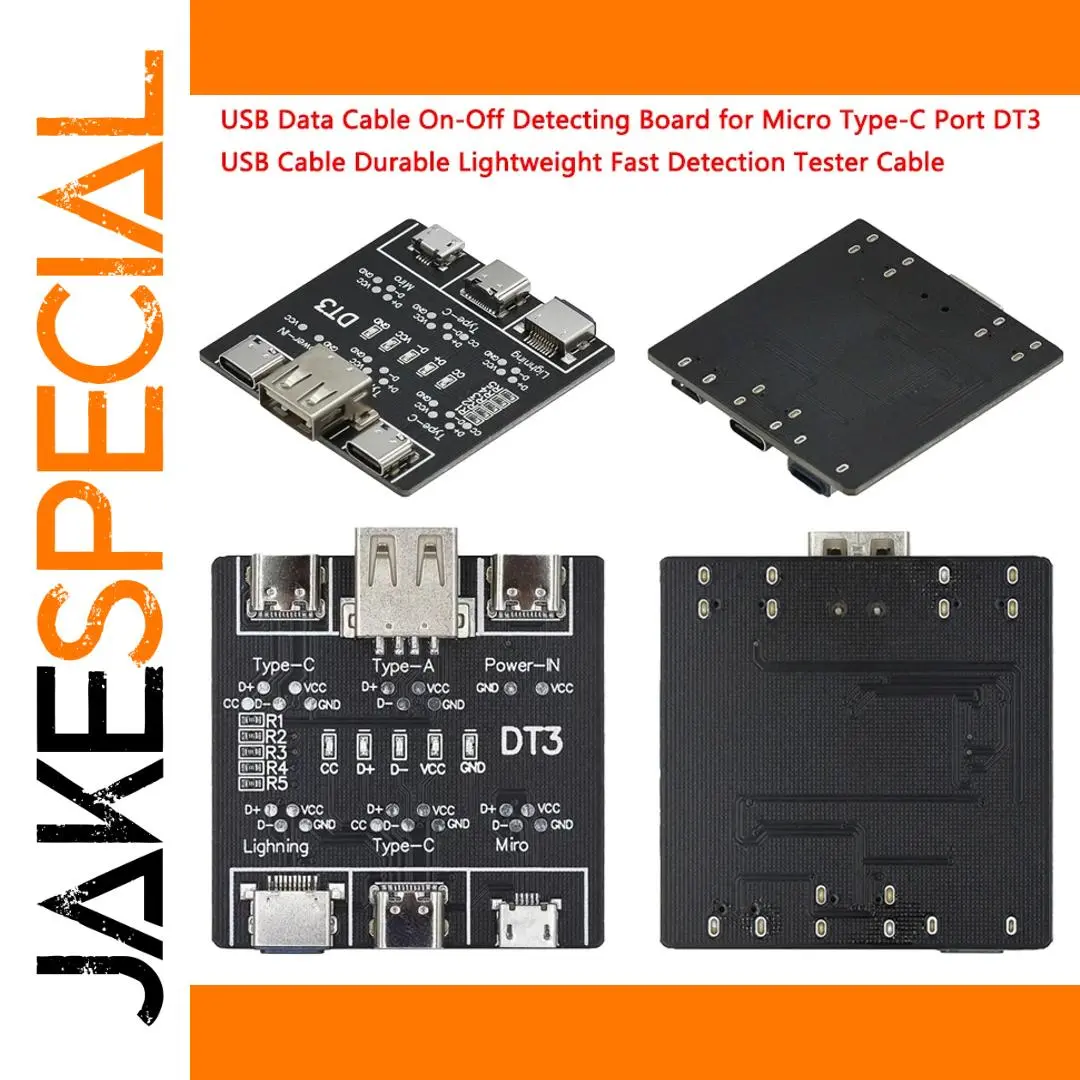 DT3 USB Cable Testing Board for Micro Type-C 1 DT3 USB Cable Testing Board for Micro Type-C