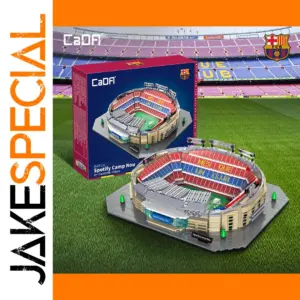 FC Barcelona Camp Nou Stadium Building Set