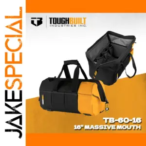 Durable TOUGHBUILT TB-60-16 Tool Bag