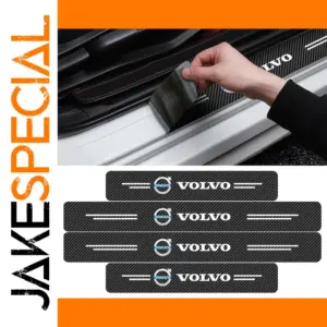 Volvo Carbon Fiber Door Sill Protectors Set