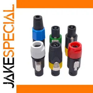 Powercon 4-Core Speakon Connector for Audio