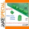 Green PCB Terminal Connectors Set with Varied Pin Counts