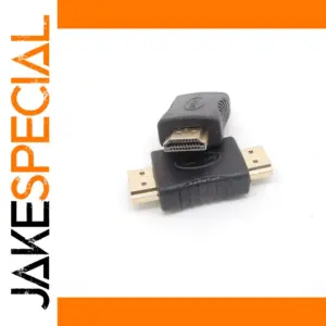 HDMI Adapter 4K 10.2Gbps Right-Angle Gold-Plated