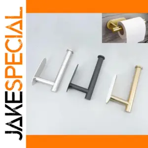 Modern Stainless Steel Self-Adhesive Toilet Paper Holder
