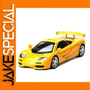 Vibrant Yellow 1:32 Diecast Supercar Model