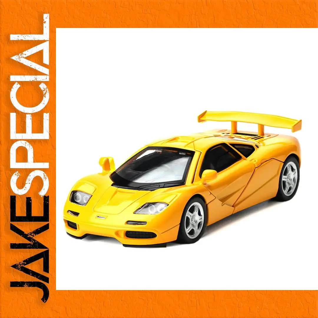 Vibrant Yellow 1:32 Diecast Supercar Model 1 Vibrant Yellow 1:32 Diecast Supercar Model