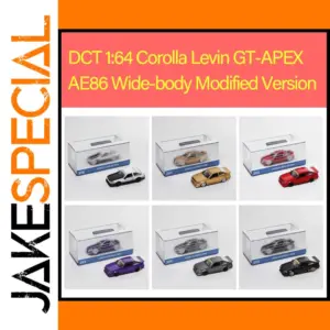 1/64 Scale Diecast Toyota Corolla Levin AE86