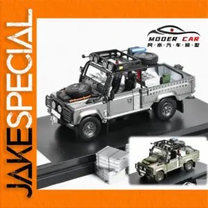 Rugged Defender Pickup Diecast Model 1:64 Scale