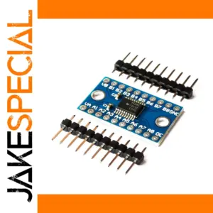 Blue 8-Channel Logic Level Converter Module