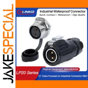 LP20 Waterproof Circular Connector for Outdoor Power