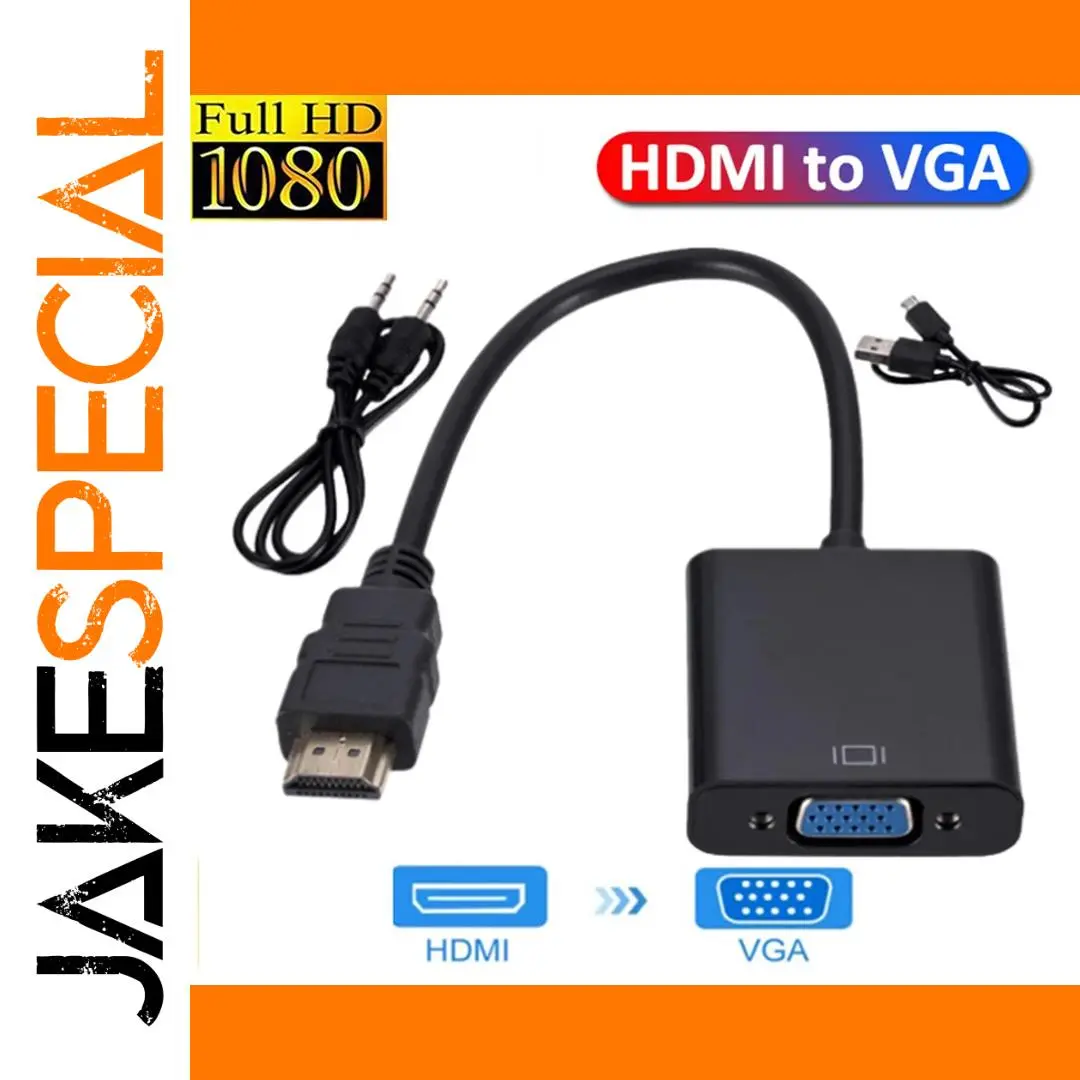 HDMI to VGA Converter for Devices 1 HDMI to VGA Converter for Devices