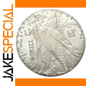 Antique Silver Eagle Coin Replica