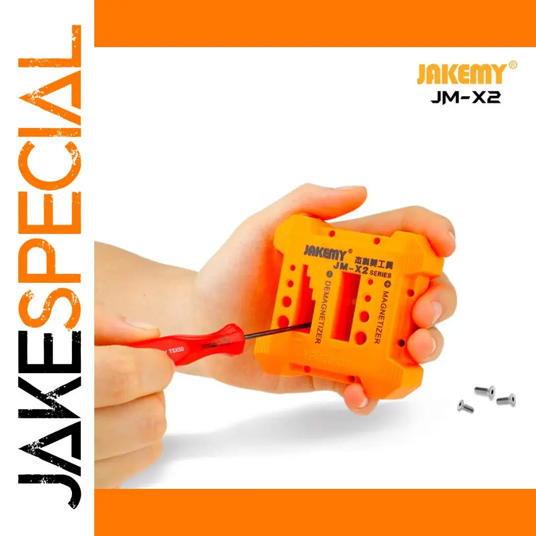 Vibrant Orange Magnetizer-Demagnetizer JM-X2 1 Vibrant Orange Magnetizer-Demagnetizer JM-X2