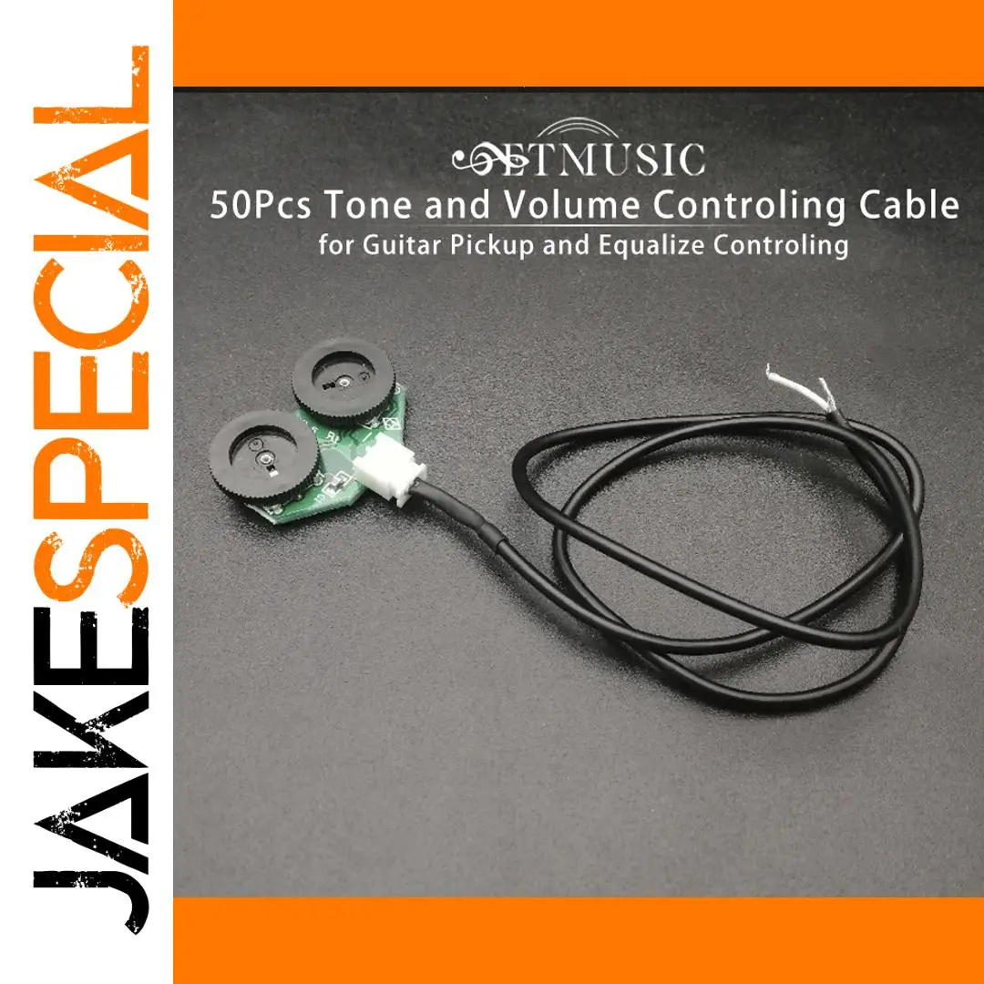 Guitar Control Set with 50 Self-Adhesive Units 1 Guitar Control Set with 50 Self-Adhesive Units