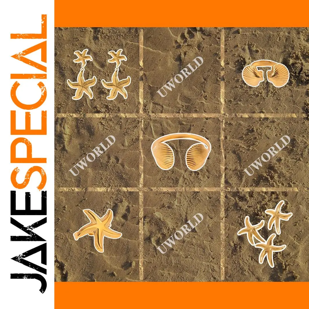 Stainless Steel Boho Starfish Earrings 1 Stainless Steel Boho Starfish Earrings