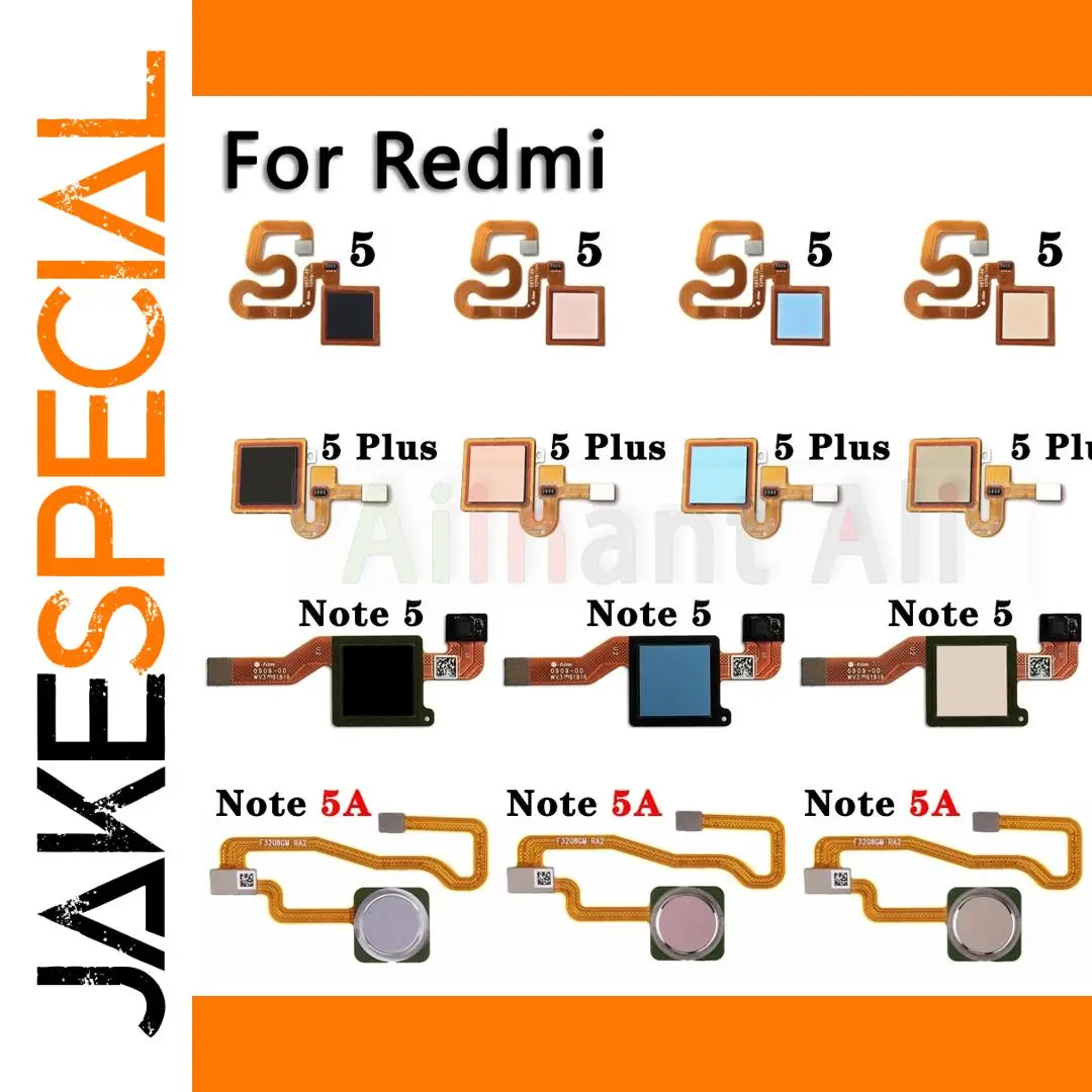 Xiaomi Redmi Fingerprint Flex Cable for Note 5 & More 1 Xiaomi Redmi Fingerprint Flex Cable for Note 5 & More