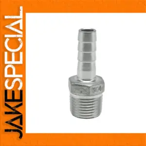 304 Stainless Steel NPT Hose Fitting (1/8" to 2")