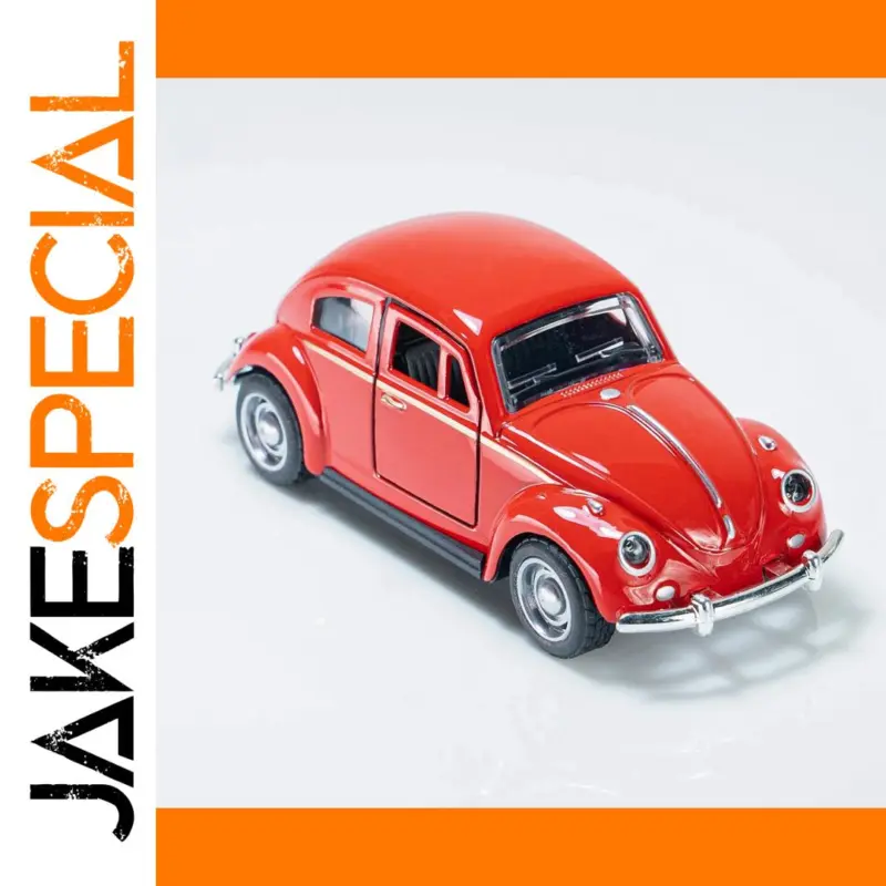 Discover the Charm of the Vintage Red Volkswagen Beetle Die-Cast Model 1 e2bb3d6fa1bf42f982619780 product image
