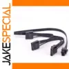 PCI-e 6Pin to IDE Power Adapter Cable, 70cm