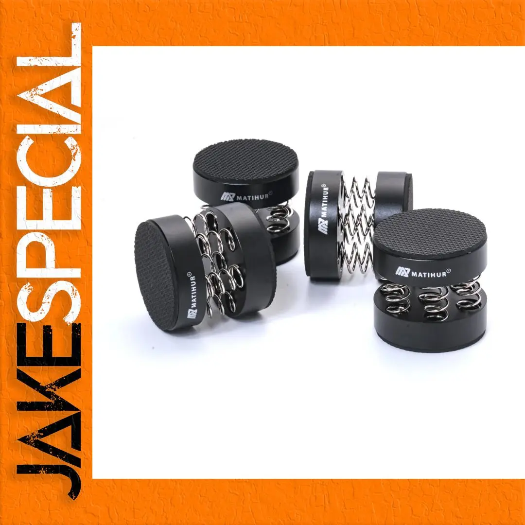 Shock Damping Feet Set for Audio Equipment 1 Shock Damping Feet Set for Audio Equipment
