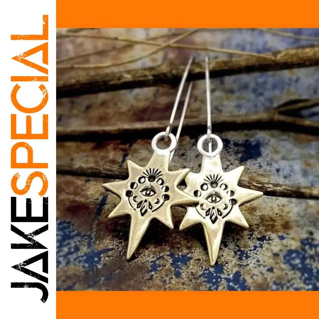 Vintage Silver and Gold Drop Earrings 1 Vintage Silver and Gold Drop Earrings